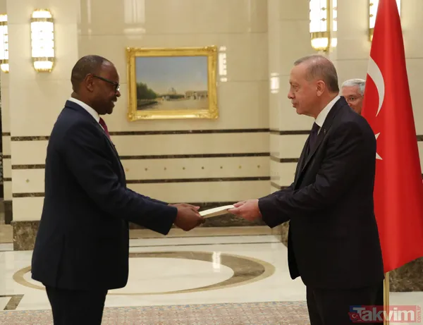 Başkan Erdoğan güven mektubu sunan büyükelçileri kabul etti - 11