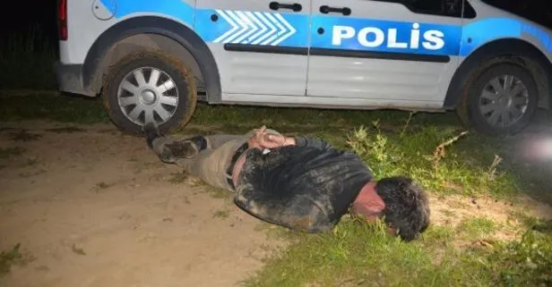Polisten kaçtı yakalanınca kıvırdı!