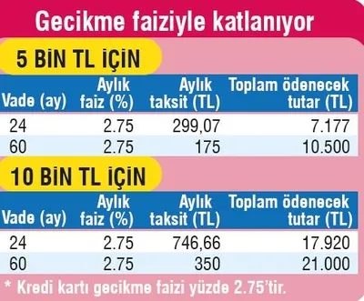 Kart borcu yapılandırmasının ayrıntıları belli oldu! - 6