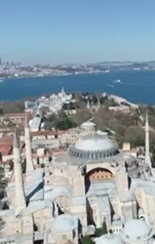 Tarihi karar sonrası Ayasofya'da ilk ezan