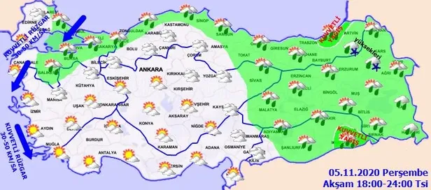 HAVA DURUMU | Meteorolojiden İstanbul için sağanak uyarısı | 5 Kasım hava nasıl olacak?-6
