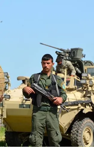 ABD'nin iki yüzlülüğü devam ediyor! Haseke'de 400 YPG'li teröriste silahlı eğitim!