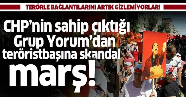 Grup Yorum'dan DHKP-C elebaşına skandal marş