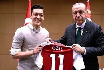Mesut Özil’den Başkan Erdoğan paylaşımı