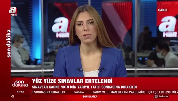 SON DAKİKA: Yüz yüze sınavlar ertelendi