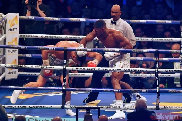 Anthony Joshua - Wladimir Klitschko maçı nefes kesti! - 43