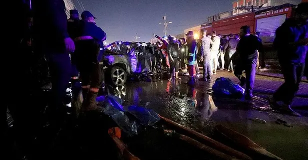 Irak'ın başkenti Bağdat'ta sıcak dakikalar | Üst üste 3 patlama: Saldırıda Haşdi Şabi'nin üst düzey isimleri öldürüldü