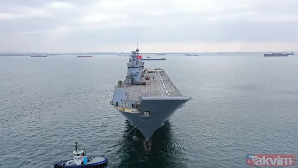 SON DAKİKA: TCG Anadolu deniz testleri için limandan ayrıldı! SSB paylaştı: Donanmamızın gücüne güç katacak - 7