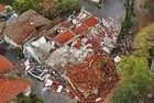 Balıkesir Sındırgı'da yıkılan binalar havadan görüntülendi