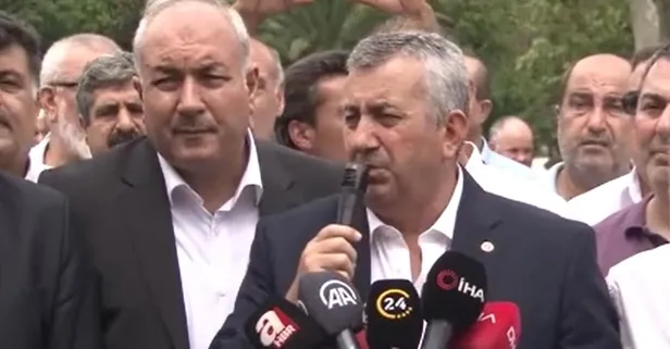 Halk otobüsü şoförleri 1,5 milyar liralık alacakları için CHP'li İBB önünde eylem yaptı: "3 aydır hak edişlerimizi alamadık!"