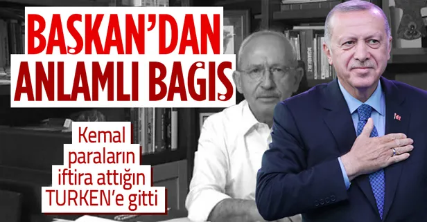 Son dakika: Başkan Erdoğan’dan Kılıçdaroğlu'nun iftiralarının ardından TÜRGEV’e anlamlı bağış!