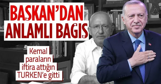 Son dakika: Başkan Erdoğan’dan Kılıçdaroğlu’nun iftiralarının ardından TÜRGEV’e anlamlı bağış!