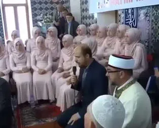 Bilal Erdoğan Kur’an-ı Kerim okudu