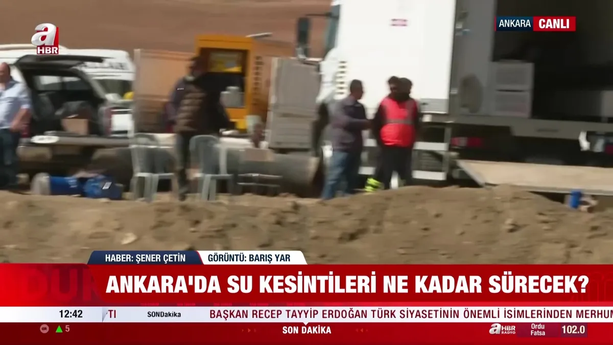 Ankara'da su kesintileri ne kadar sürecek?