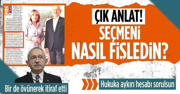 Kemal Kılıçdaroğlu’nun ’seçmenleri fişleme’ itirafına tepki yağıyor! CHP YSK’da olmayan bilgilere nasıl erişti?