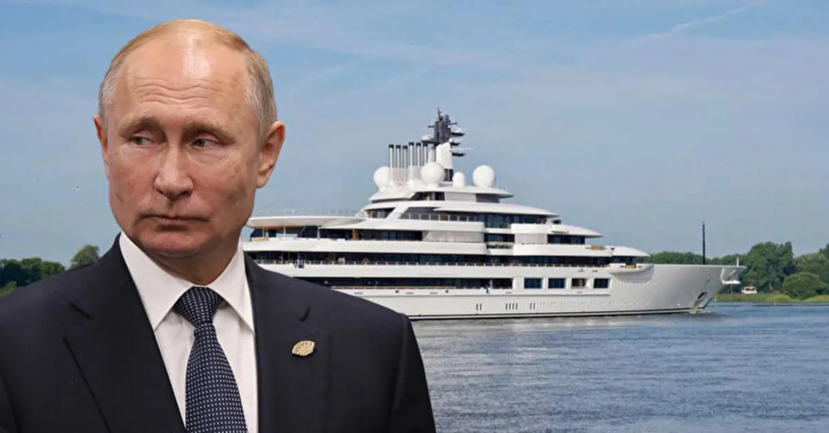 İtalya’da 700 milyon dolarlık süper yata el konuldu! Putin’e ait iddiası kriz çıkartacak