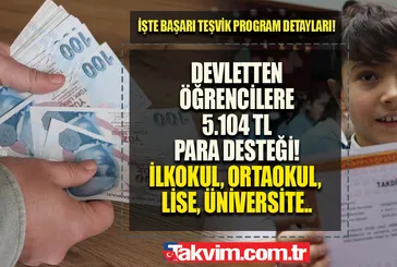 Karnesini getiren Başarı Teşvik Programına başvuruyor! Anaokulu, ilkokul, ortaokul, lise... Devletten karne ödülü! 5.104 TL hesaplara yatmaya başladı!