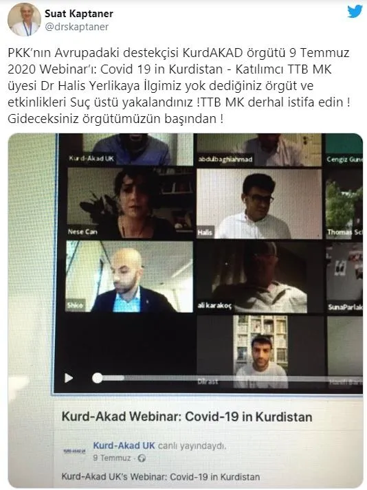 TTB yöneticisi Halis Yerlikaya PKK konferansında: İşte çok konuşulacak o fotoğraf-2