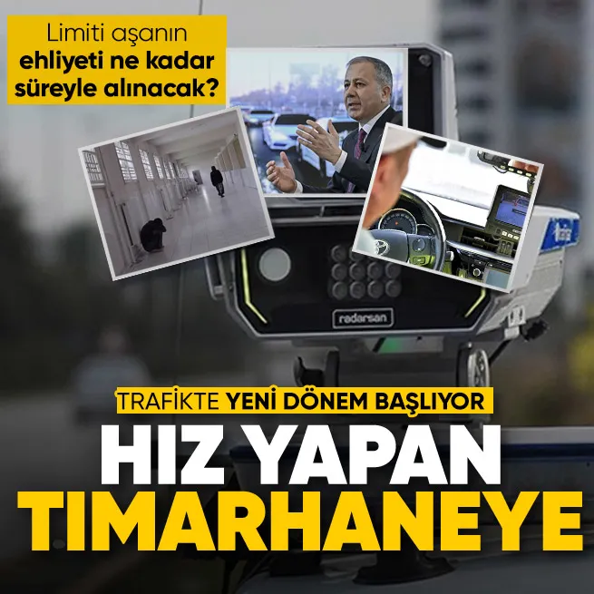 Trafikte yeni dönem: Cezalar sil baştan! Hangi hallerde ehliyet iptal edilecek? Bakan Yerlikaya açıkladı
