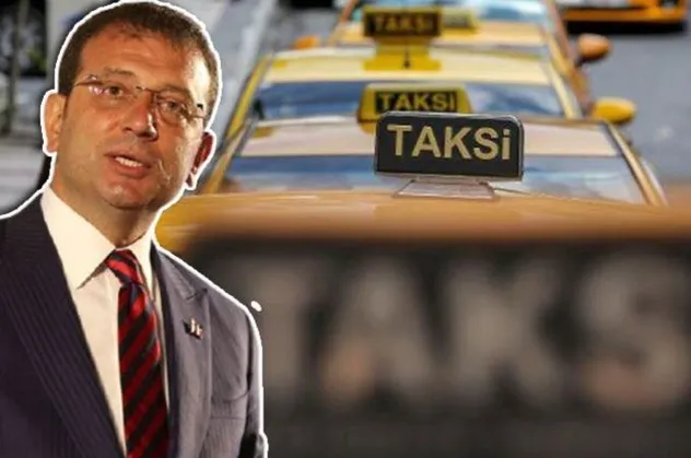 İBB Başkanı Ekrem İmamoğlu 8 maddelik yeni taksi sistemini açıkladı taksicilerden tepki gecikmedi