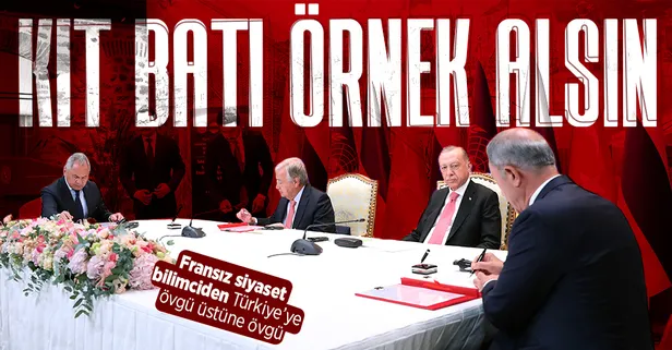 Fransız siyaset bilimci Charles Saint-Prot'tan Türkiye'ye övgü dolu sözler: Her şey onların sayesinde...