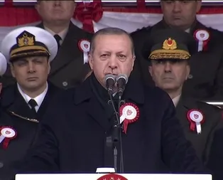 Erdoğan: Bu ordu sadece Türkiye’nin ordusudur!