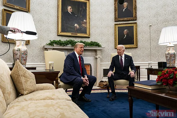 Donald Trump yeniden Beyaz Saray'da! Biden ile görüştüler: Sorunsuz bir geçiş olacak - 12
