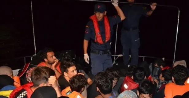 Balıkesir’de 57 düzensiz göçmen yakalandı