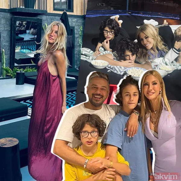 2 oğluyla yaşadığı 800 metrekarelik 9 odalı villasına bakın! 7 yıl Emre Altuğ ile evli kalan Çağla Şıkel “Güzel evim” deyip paylaştı! - 1