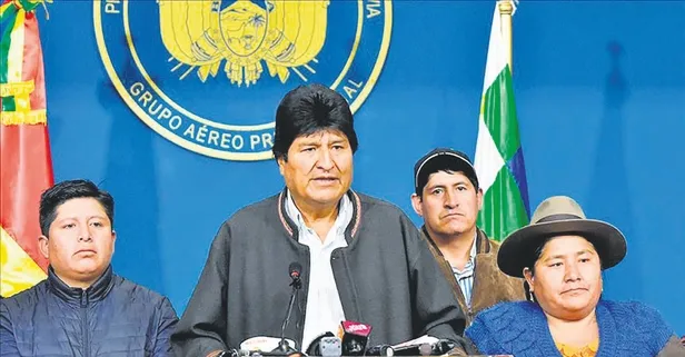 Amerikan darbesi Morales’i kaçırttı