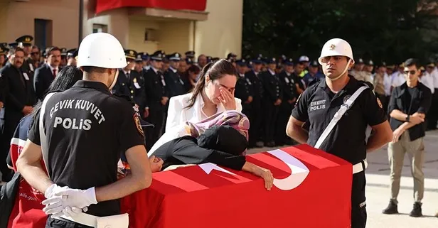 Kastamonu'da şehit olan polis memuru Ahmet Şahan son yolculuğuna uğurlandı! Başkan Erdoğan'dan taziye mesajı