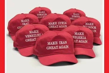 Trump'ın savaşı: Time dergisinden "MAGA"lı gönderme