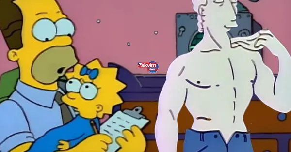 Les Simpsons ont encore récidivé !  L’incident s’est produit dans l’épisode diffusé en 1995 : il s’agissait d’une copie intégrale.
