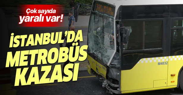 Son dakika haberi: Üsküdar'da metrobüs kazası! Çok sayıda yaralı var