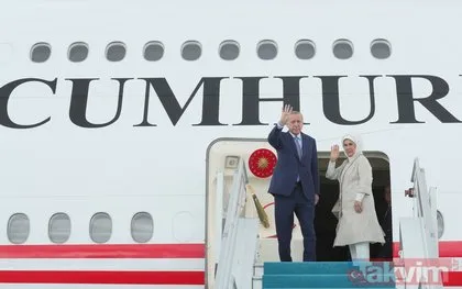 SON DAKİKA: Başkan Recep Tayyip Erdoğan NATO Zirvesi için Madrid’e gitti! Uçağında dikkat çeken ’Republic of Türkiye’ detayı