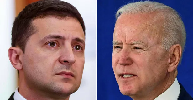 ABD Başkanı Joe Biden ile Vladimir Zelenskiy'nin görüşmesi kötü geçti: Rusya Ukrayna'yı gelecek ay işgal edebilir