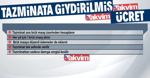 Dikkat! Kıdem tazminatı değişiyor! Kıdem tazminatı tavan ücreti ne kadar oldu? İstifa edene kıdem tazminatı müjdesi!-10