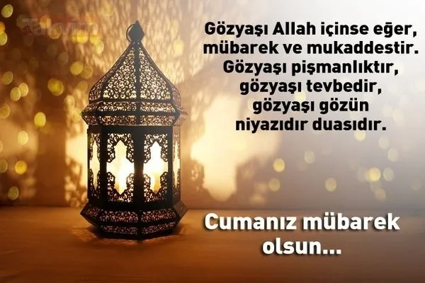 Cuma mesajları resimli ve resimsiz, uzun ve kısa en güzel sözler! Whatsapp, SMS, anlamlı 17 Eylül Cuma mesajları sözleri!-5