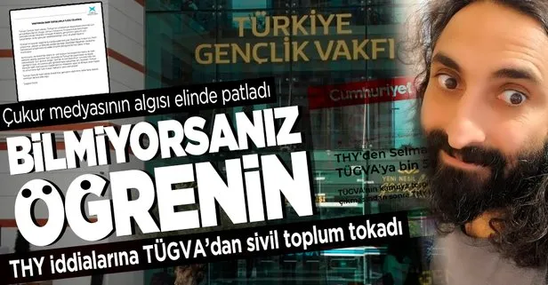 CHP yandaşı çukur medyasına TÜGVA’dan sivil toplum dersi: Bilmiyorsanız öğrenin