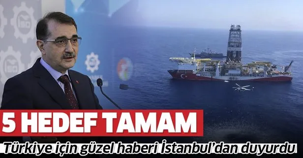 Enerji ve Tabii Kaynaklar Bakanı Fatih Dönmez’den flaş Doğu Akdeniz açıklaması
