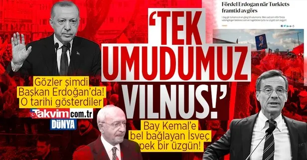 Kemal Kılıçdaroğlu’na bel bağlayan İsveç’te hayal kırıklığı! Kaderleri Başkan Erdoğan’a bağlı: O tarihe işaret ettiler