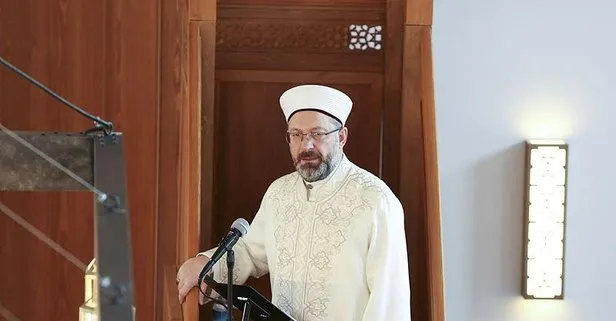 Diyanet İşleri Başkanı Ali Erbaş’tan üç aylar mesajı: Yüce Rabbimden niyaz ediyorum