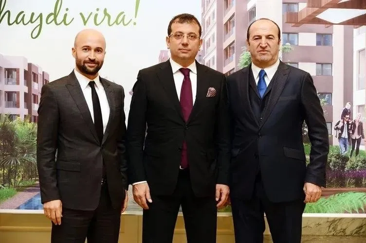Ekrem İmamoğlu ile Ali Gül (Mavi kravatlı)