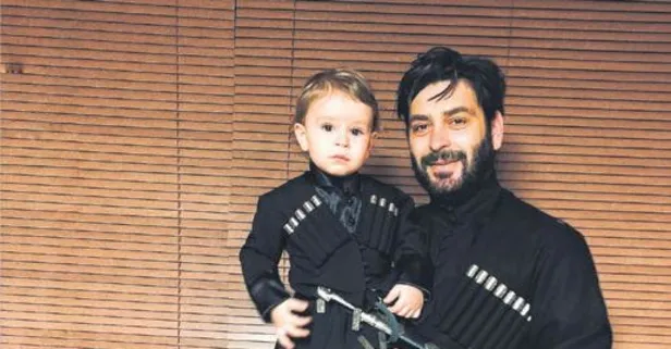 EDHO'nun yıldızı Ozan Akbaba'nın oğlu Ali'ye Kafkas hediyesi