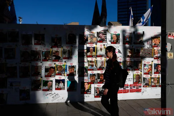 İsrailli esirlerin ailelerinden katil Netayahu'ya tepki yağmaya devam ediyor: Bakanlık yakındaki yolu 241 saniye boyunca trafiğe kapattılar - 14