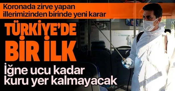 SON DAKİKA: Edirne’deki ulaşım araçları koronavirüse karşı her yolcu inip bindiğinde 1 milimetre kuru yer kalmayacak şekilde dezenfekte edilecek