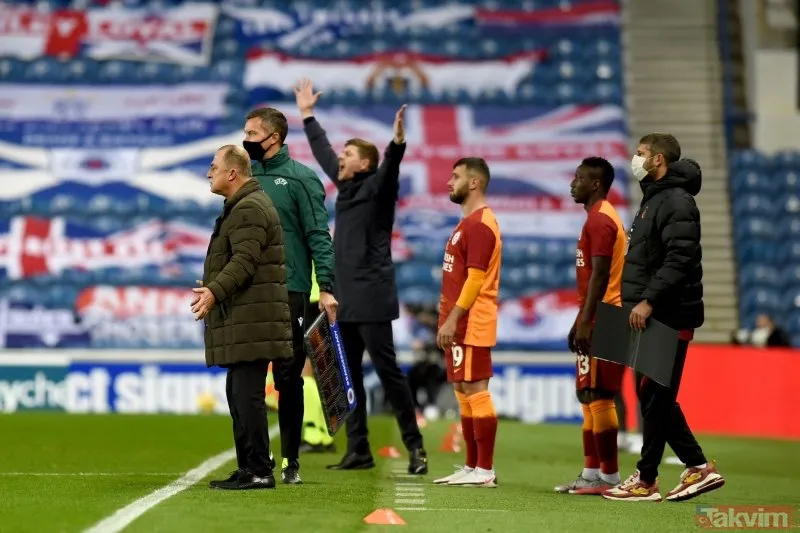Rangers Galatasaray maçı sonrası yıldız isim için şok sözler
