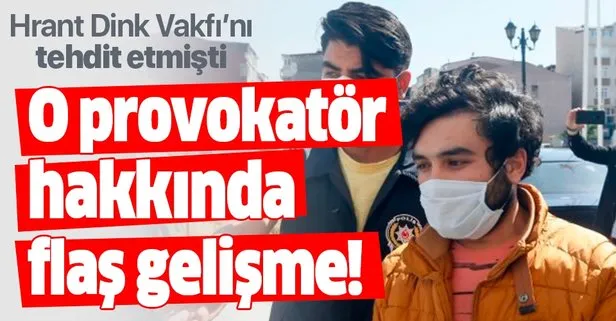 O provokatör tutuklandı