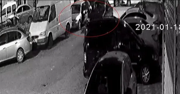 30 saniyede araba soygunu! MOBESE’ler saniye saniye kaydetti