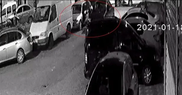 30 saniyede araba soygunu! MOBESE'ler kaydetti